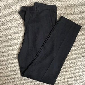 Men’s black patterned dress pants - size 34 - John Varvatos